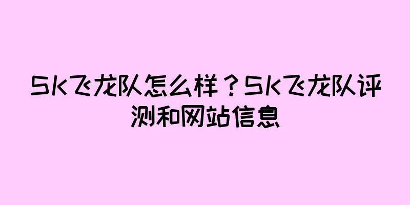 SK飞龙队怎么样？SK飞龙队评测和网站信息